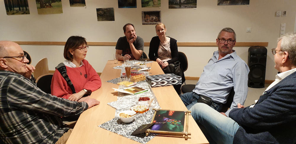 Diskussion in Gräbendorf