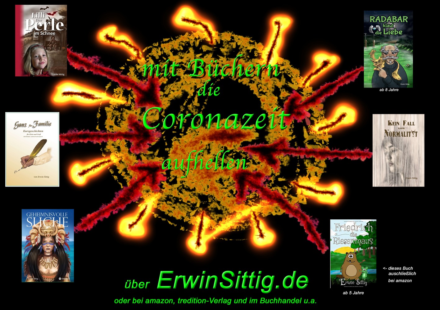 Mit Büchern durch Corona