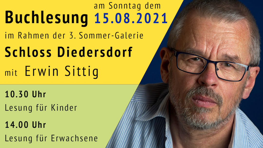 Buchlesung im Schloss Diedersdorf