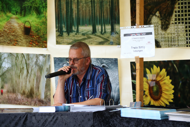 Buchlesung vom Stand